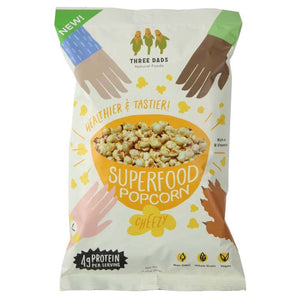 Three Dads - Cheezy Superfood Popcorn, 3.25oz