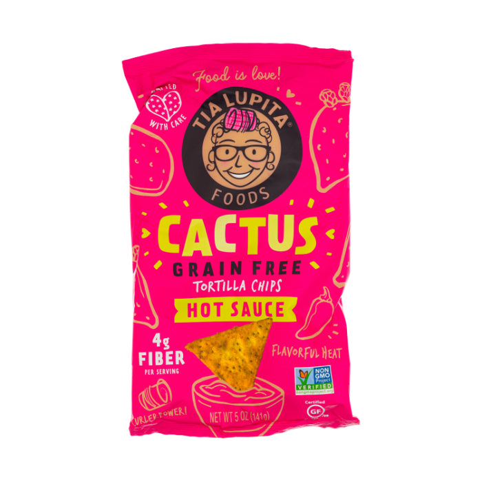 Tia Lupita - Cactus Tortillas Chips, 5oz | Multiple Options - PlantX US