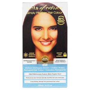 Tints of Nature - 4M Medium Mahogany Brown Permanent Hair Dye, 4.4 fl oz
