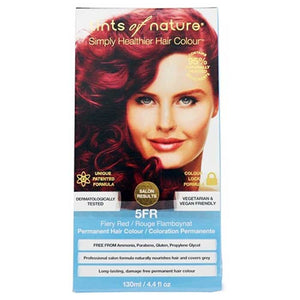 Tints of Nature - 5FR Fiery Red Permanent Hair Dye, 4.4 fl oz | Pack of 3