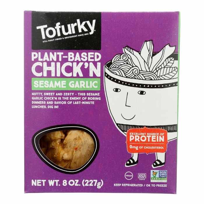 Tofurky - Chick'n - Sesame Garlic - front