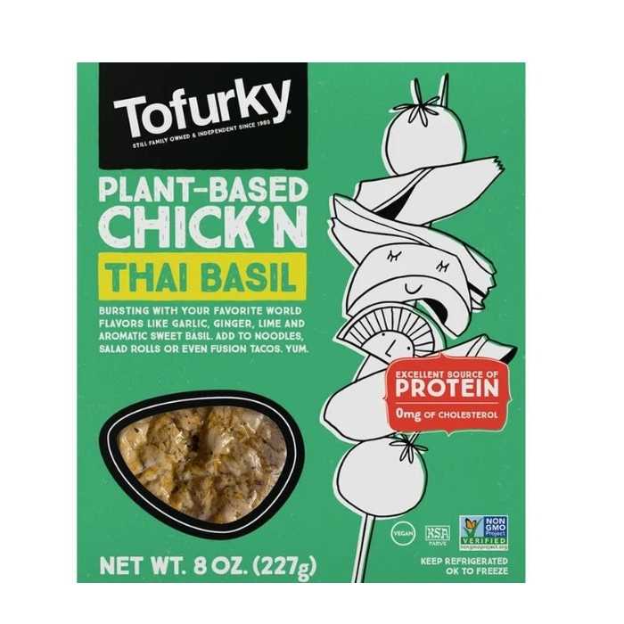 Tofurky - Chick'n - Thai Basil - front