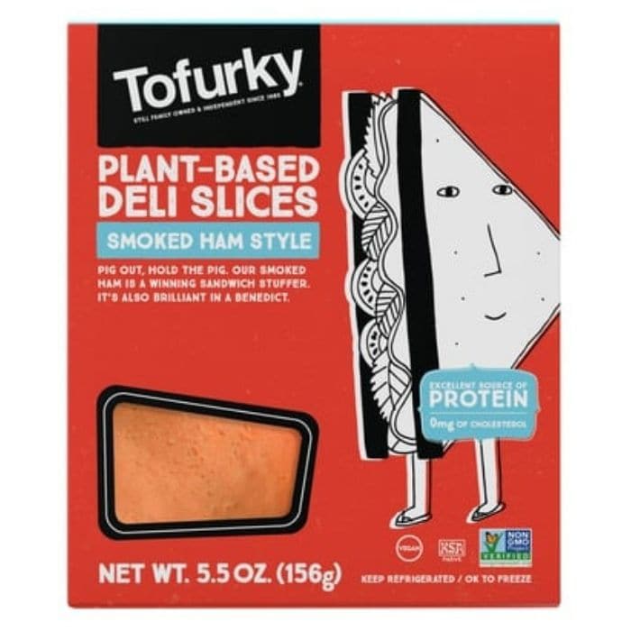 Tofurky - Plant Based Deli Slices Smoked Ham, 5.5oz - front