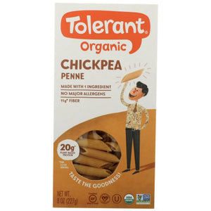 Tolerant - Chickpea Penne Pasta, 8oz