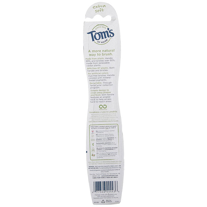 Tom's of Maine - Children's Toothbrush Extra Soft  - back