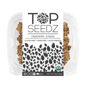 Top Seedz - Crackers, 5oz | Multiple Flavors