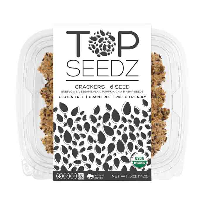Top Seedz - Crackers - 6 Seed, 5oz