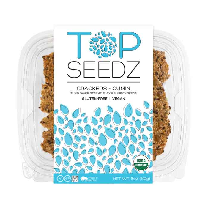 Top Seedz - Crackers - Cumin, 5oz