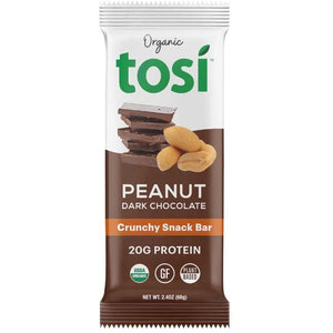 Tosi - SuperBites Peanut Dark Chocolate, 2.4oz