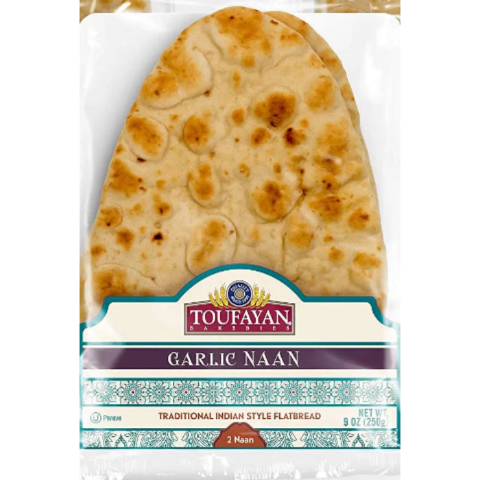 Toufayan -  Naan Garlic, 9oz