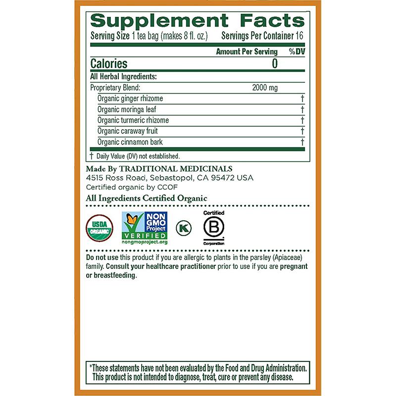 32917001023 - traditional medicines ginger ade tea nutrition