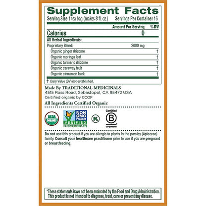 32917001023 - traditional medicines ginger ade tea nutrition