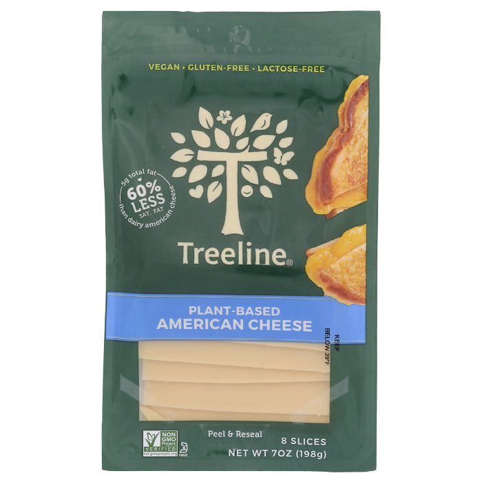 Treeline -  Cheese American Slices, 7oz