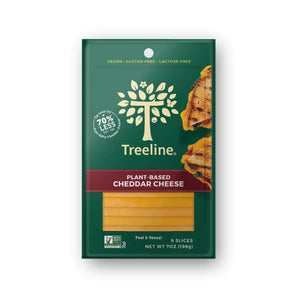 Treeline - Plant-Based Cheese Slices, 7oz | Multiple Options | Pack of 8