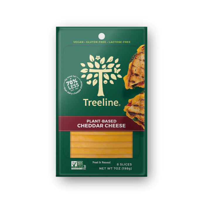 Treeline -  Cheese Cheddar Sliced, 7oz