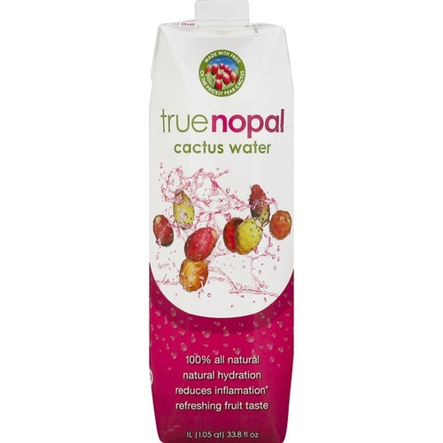 True Nopal: Cactus Water, 33.8 Oz
 | Pack of 12 - PlantX US