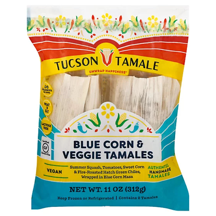Tucson Tamale -  Company Tamle Blue Corn Veggie, 11oz