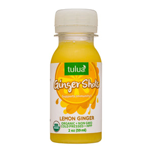 Tulua - Shots Ginger, 2oz | Multiple Flavors | Pack of 6