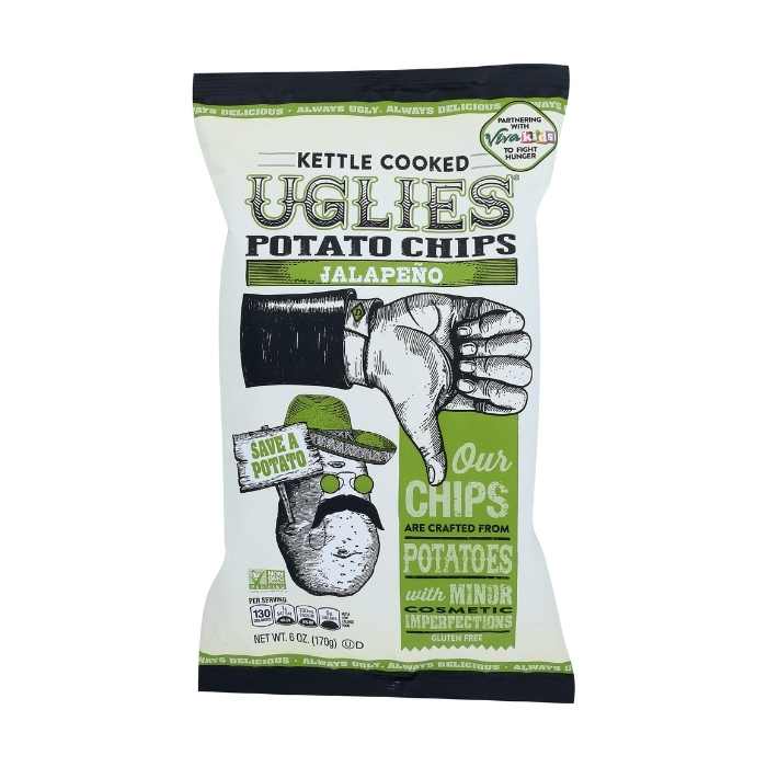 Uglies - Kettle Cooked Potato Chips Jalapeno