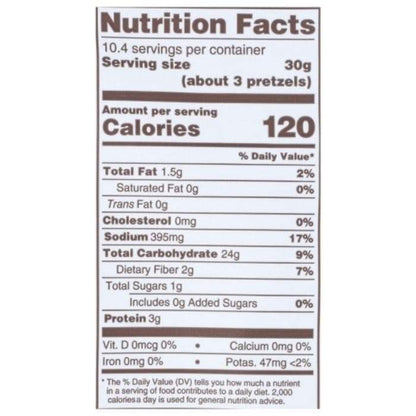 Unique Pretzels - Multi Grain Split, 11oz back