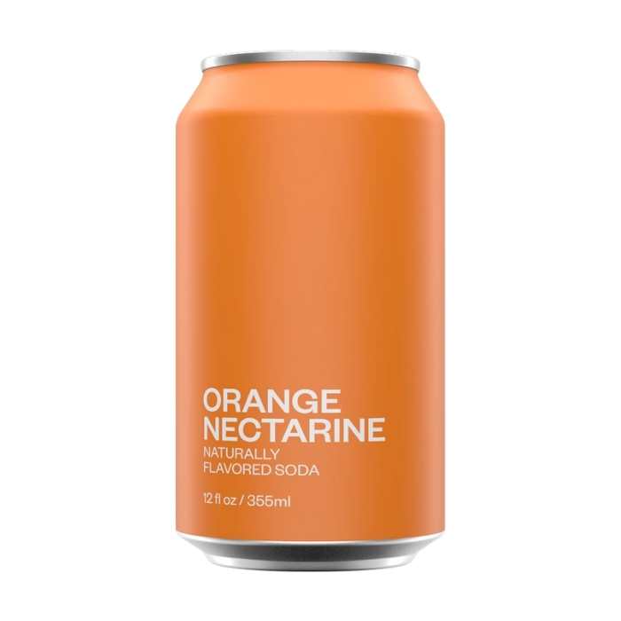 United Sodas of America - Orange Nectarine - Front