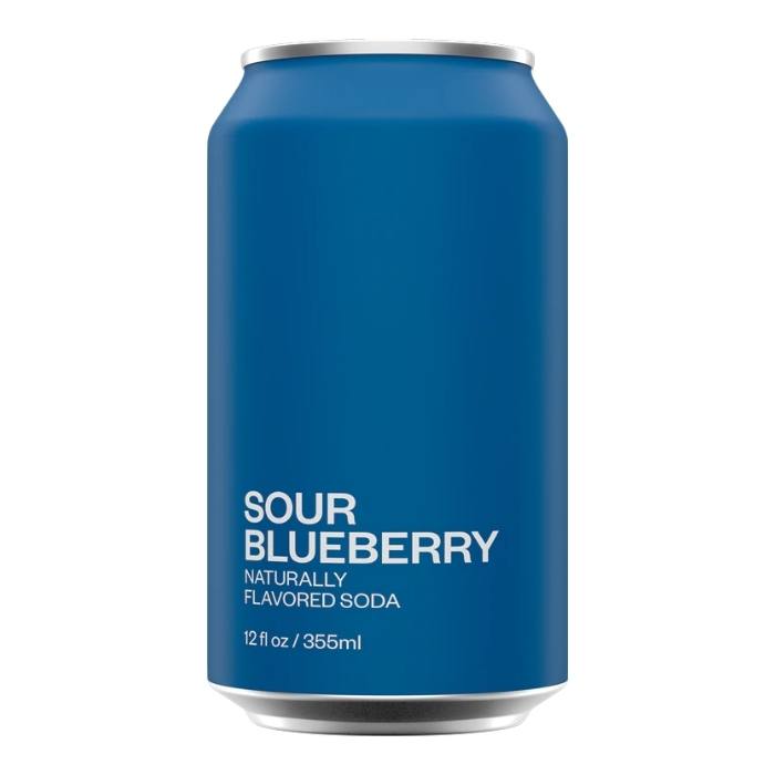 United Sodas of America - Sour Blueberry - Front