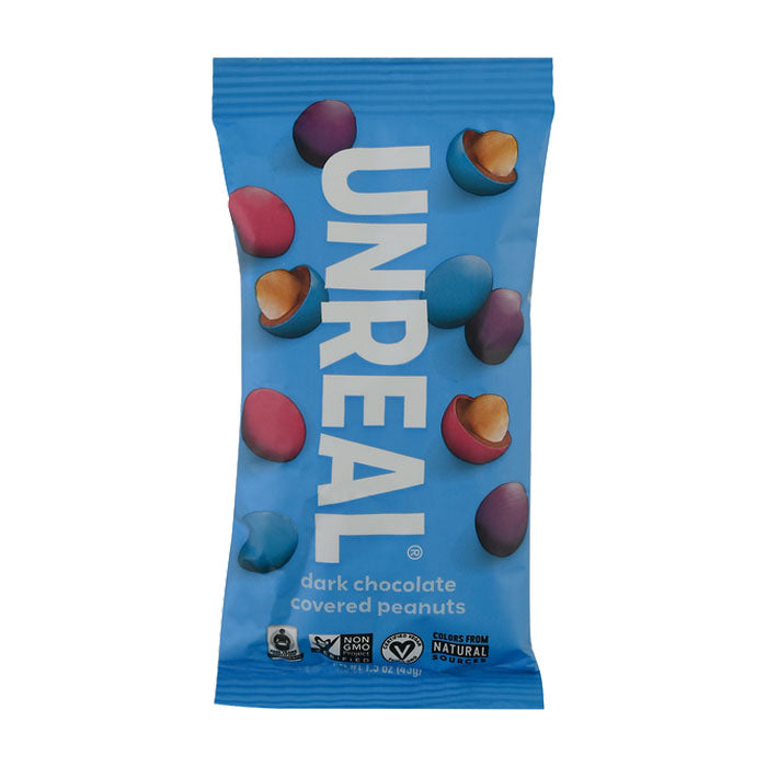 Unreal - Dark Chocolate Peanut Gems, 1.5oz