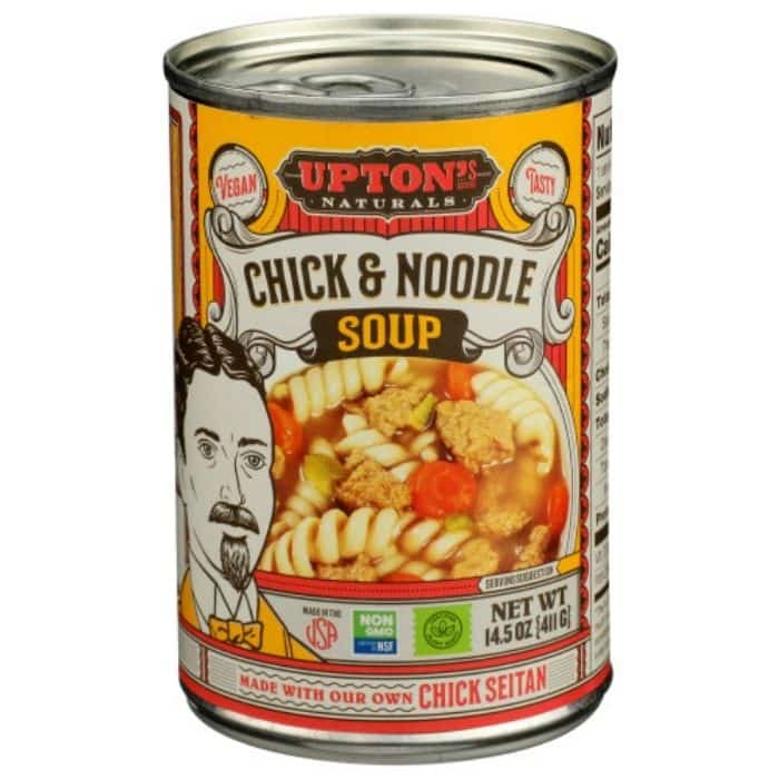 Upton's Naturals - Vegan Chick & Noodle Soup front