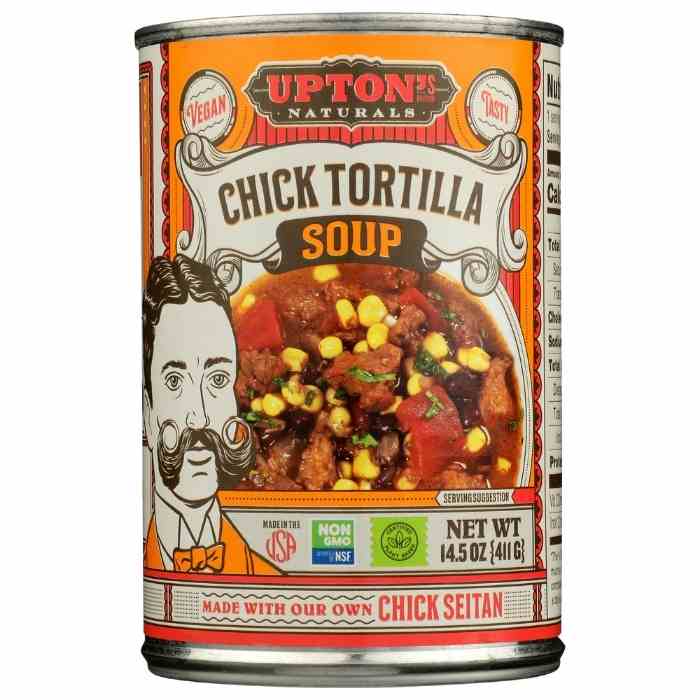 Upton's Naturals - Vegan Chick Tortilla Soup, 14.5oz - front