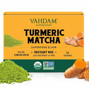 Vahdam Teas - Turmeric Matcha Elixir, 0.88oz