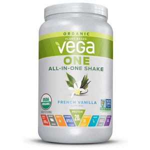 Vega - Organic All-in-One Shake French Vanilla, 24.3oz