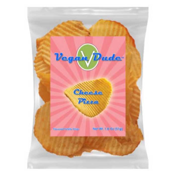 Vegan Dude - Potato Chips Cheese pizza