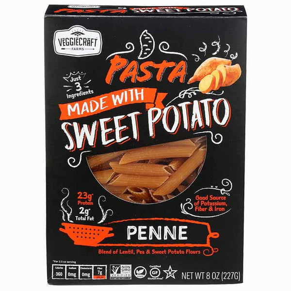 Veggiecraft - Sweet Potato Penne Pasta, 8oz – PlantX US