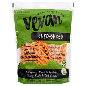 Vevan - Cheese Ched Shreds, 8oz