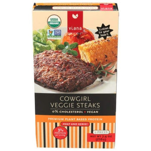 Viana - Organic Cowgirl Veggie Steaks
