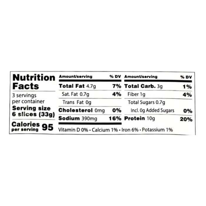 Viana - Vegan Cold Cuts Shenandoah, 3.5oz-1 - nutrition facts