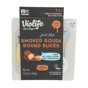 Violife - Smoked Gouda Round Slices, 5.64oz
