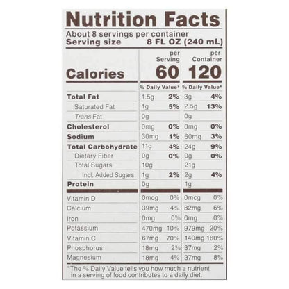 Vita Coco - Coconut Water - The Original, Pressed 4ct - nutrition facts