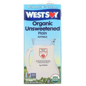 WESTSOY - Organic Soy Milk, 32 fl oz