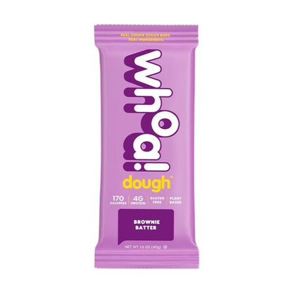 Whoa! Dough - Cookie Dough Bar, 1.6oz - Brownie Batter - Front