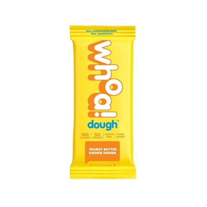 Whoa! Dough - Cookie Dough Bar, 1.6oz - Peanut Butter - Front
