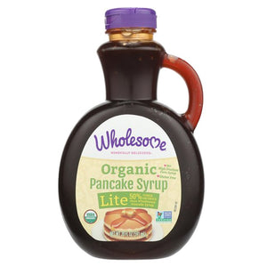 Wholesome - Organic Pancake Syrup (Original & Lite), 20 fl oz