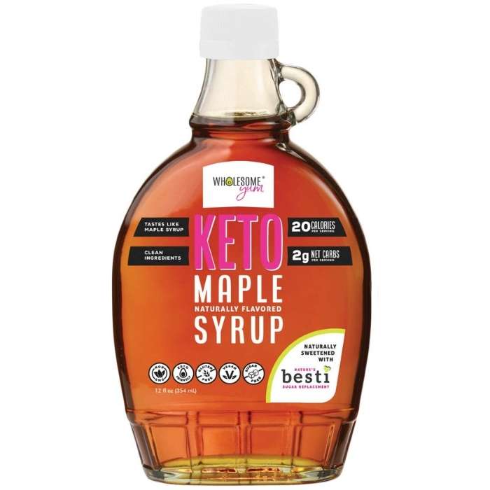 Wholesome Yum - Keto Maple Syrup Substitute, 12 fl oz - front