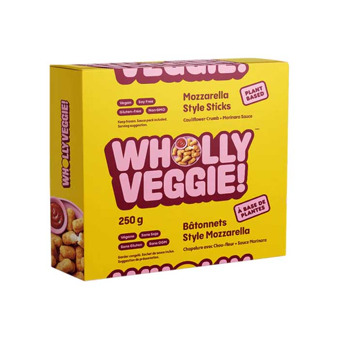 Wholly Veggie - Mozzarella Style Sticks, 8.8oz