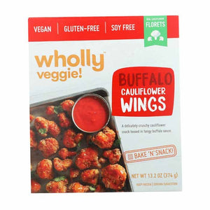 Wholly Veggie - Cauliflower Wings, 13.2oz | Assorted Flavors