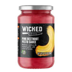 Wicked Foods - Pink Beetroot Pesto Sauce, 6.7oz