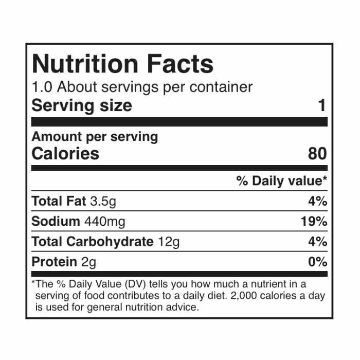 Wicked Foods - Shawarma Style M'Shroom Shreds, 5.29oz - nutrition facts