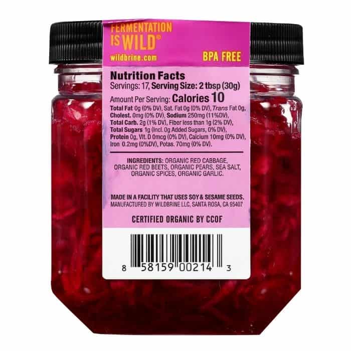 Wildbrine Sauerkraut, 18oz