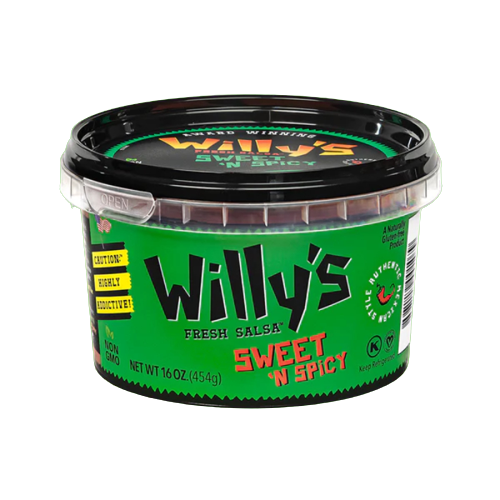 Willys Fresh Salsa - Salsa Sweet And Spicy, 16oz