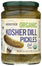 Woodstock Organic Kosher Whole Dill Pickles, 24 oz
 | Pack of 6 - PlantX US
